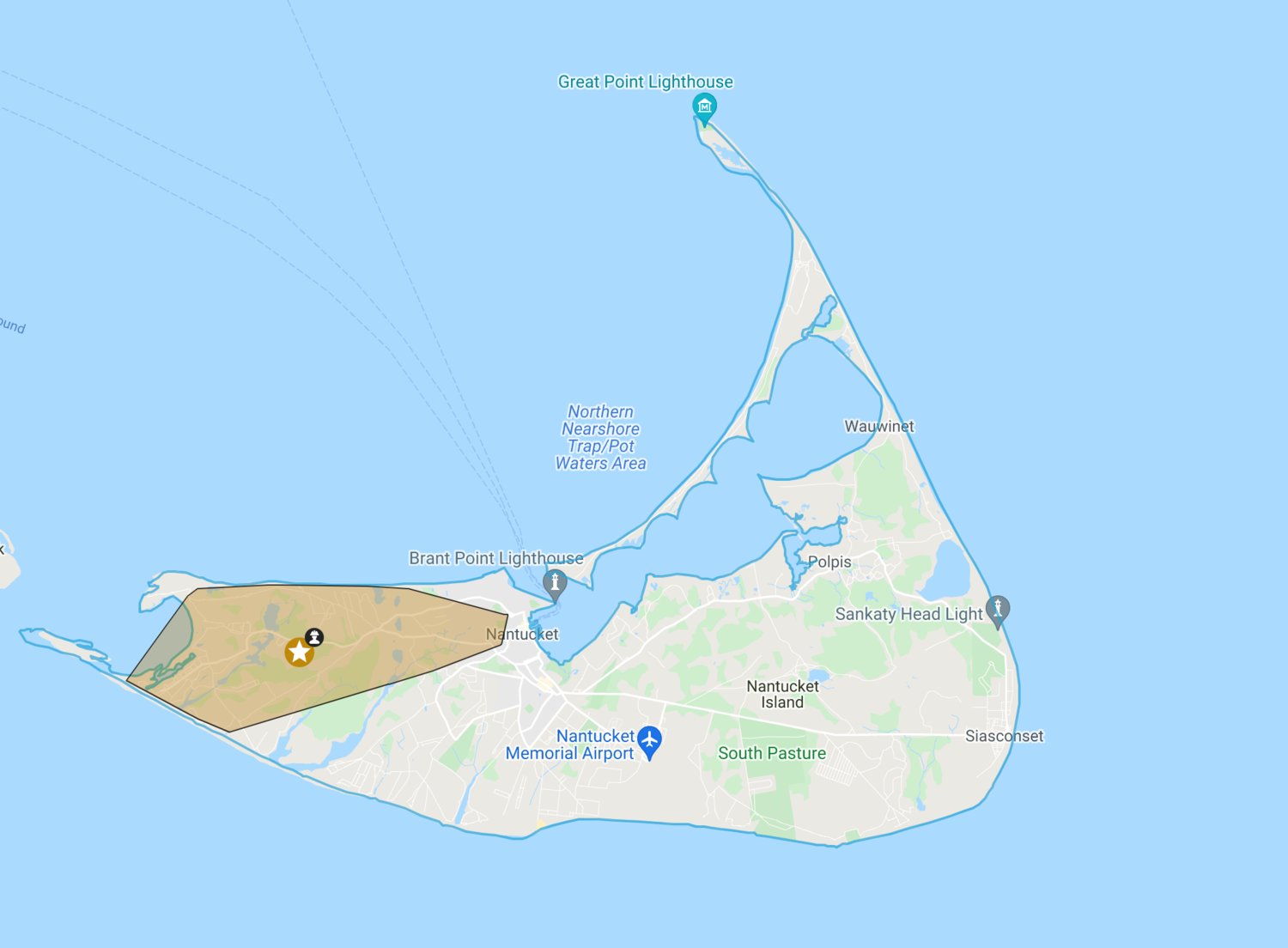 A power outage reported just before 2:45 p.m. Thursday affected more than 1,600 households on the west end of the island.
