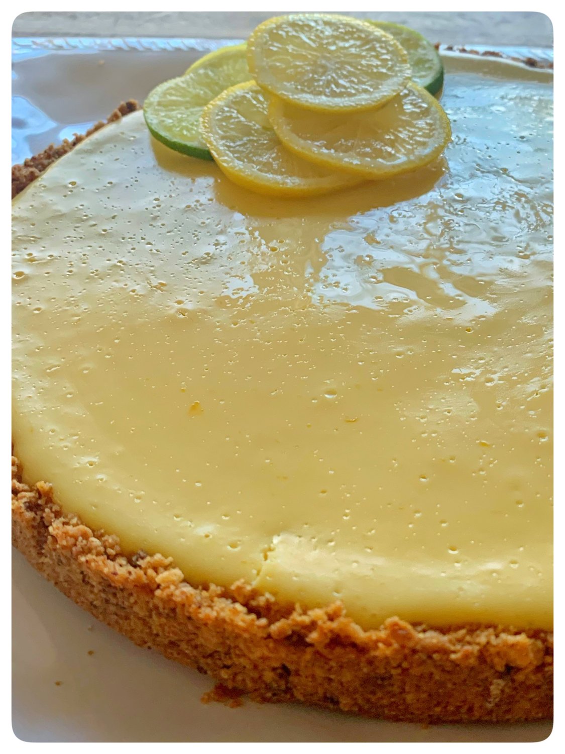 Main Squeeze Cookie Crust Lemon Lime Tart