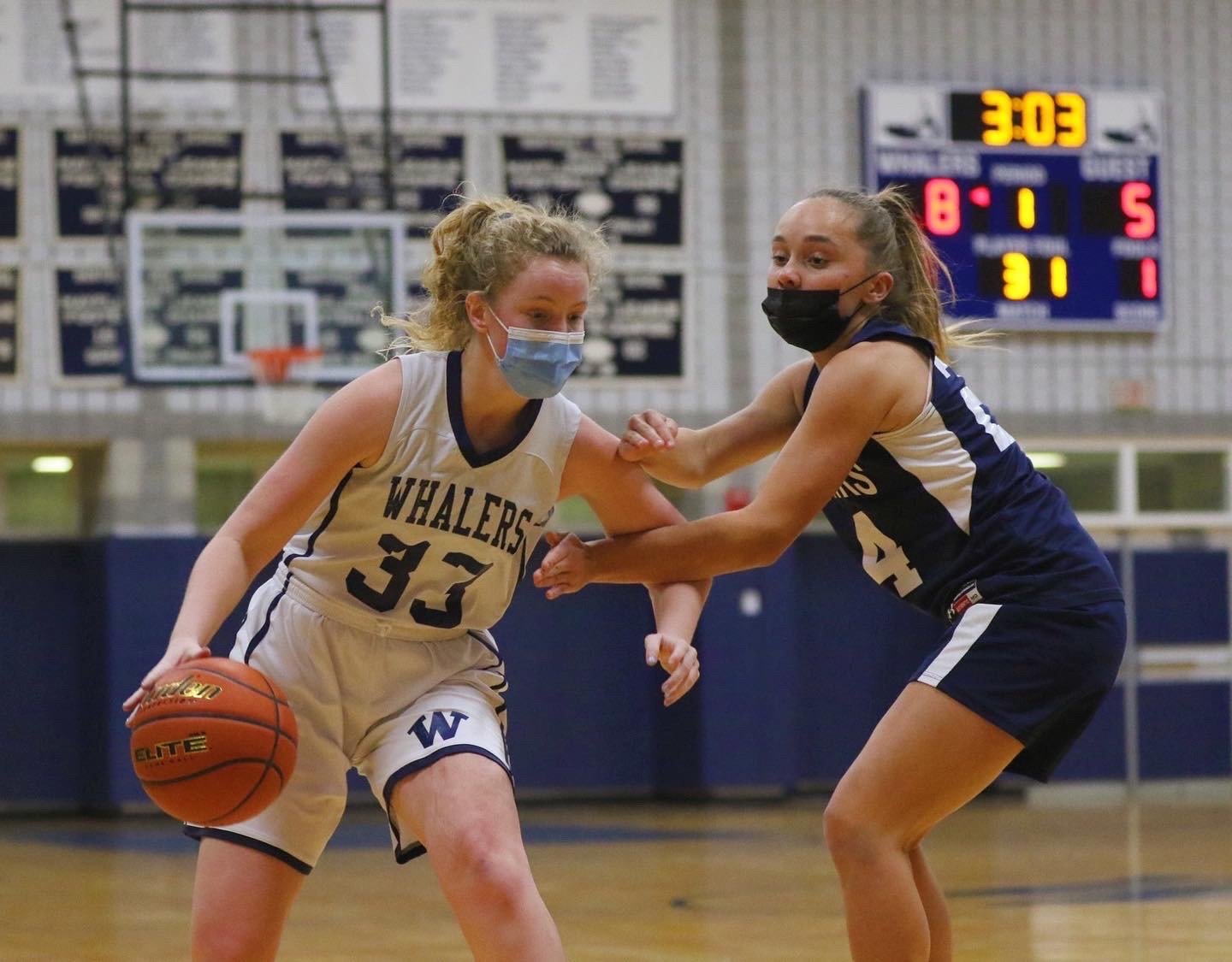 Senior captain Maclaine Willett had 15 points on the game, a team high for Nantucket.