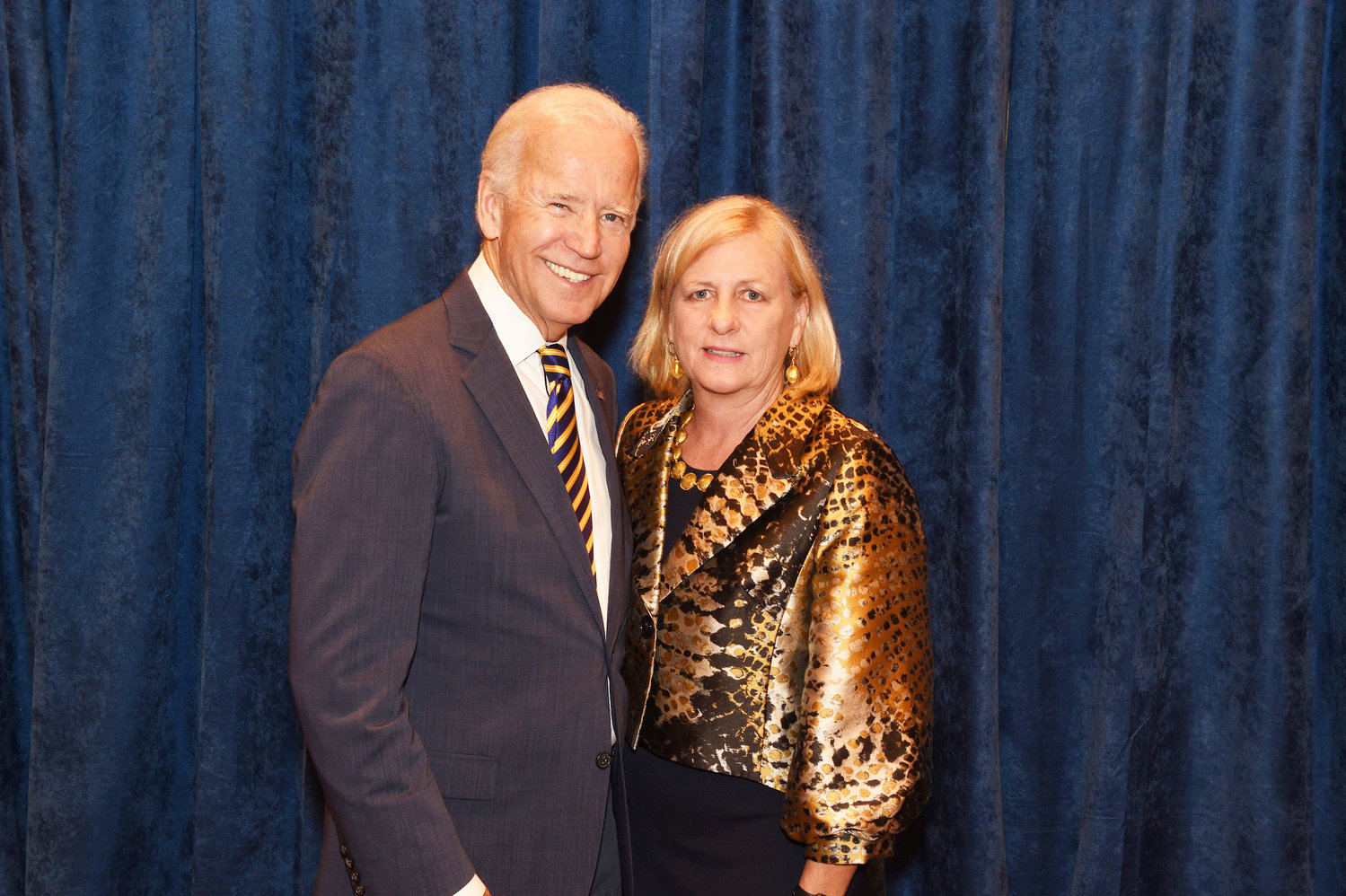Nancy Soderberg with President Joe Biden.