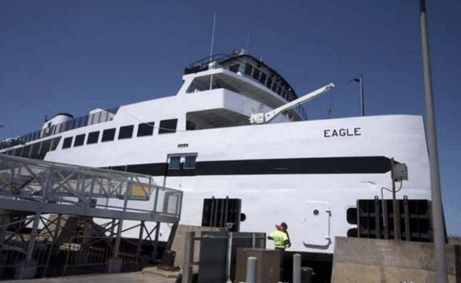 The Steamship Authority's M/V Eagle.