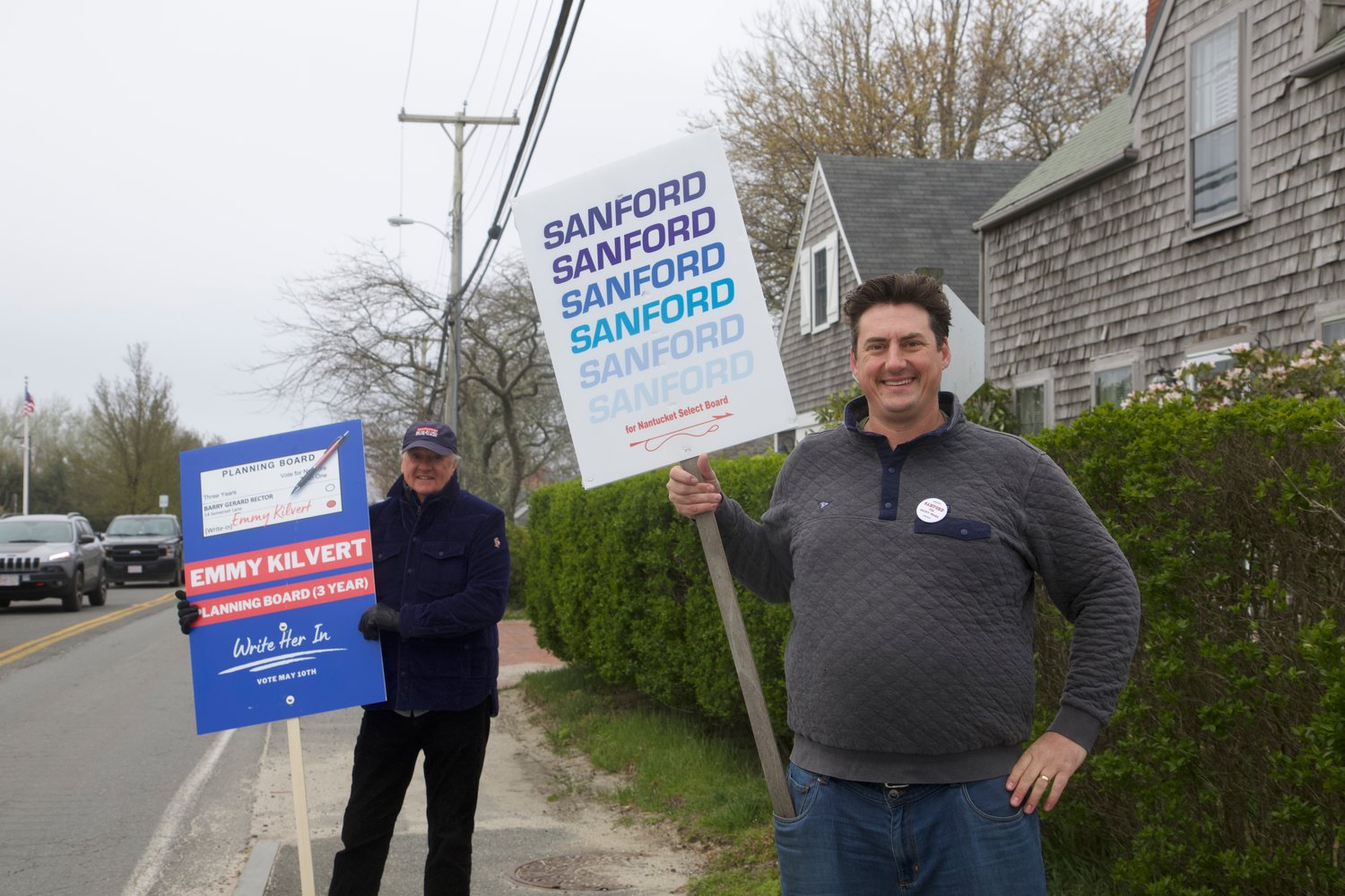 Henry Sanford said he wasn't sure if he would run for Select Board again next year.