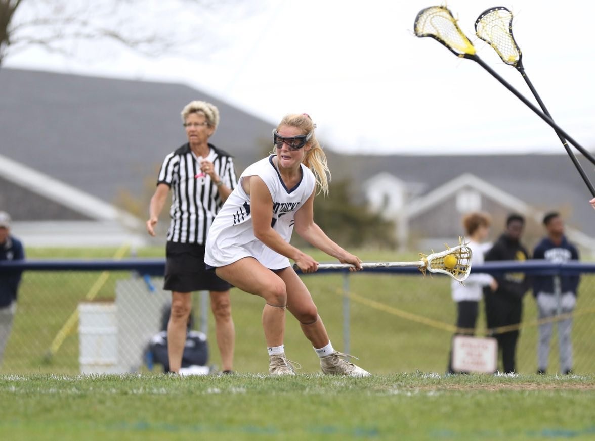 The girls lacrosse team beat Falmouth 19-15 Saturday.