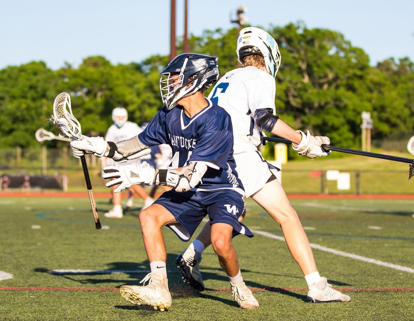 The boys lacrosse team lost 8-2 to top-seeded Sandwich in the Div. 4 state quarterfinals Tuesday.