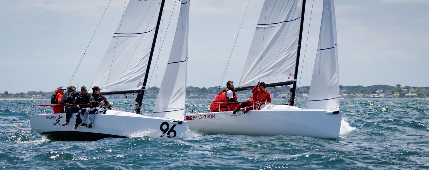 The inaugural Great Harbor Yacht Club J/70 Summer Open.