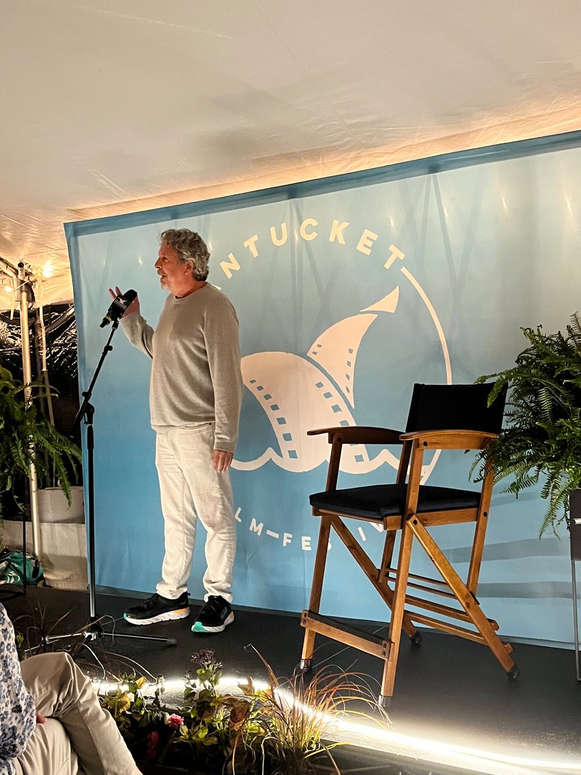 Filmmaker Peter Farrelly at Friday's Late Night Storytelling.
