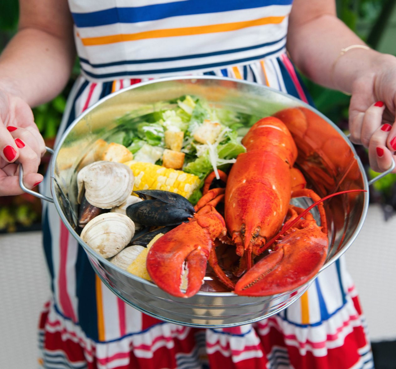 The Breeze clambake is offered Monday nights through the summer.