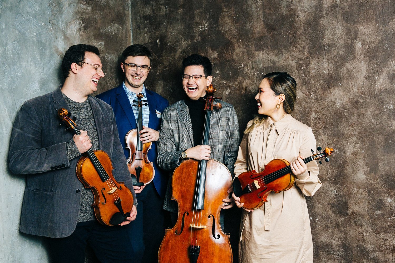 The Boston-based Balourdet Quartet.