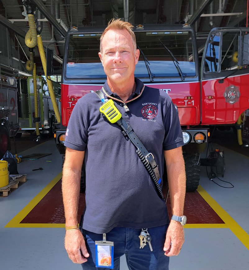 Nantucket firefighters union president Jeff Allen