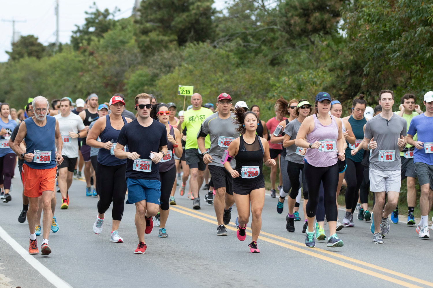 The Nantucket Half Marathon has a new course this year, taking runners along tree-lined bike paths, quiet neighborhood streets and winding dirt roads with ocean views. The race is scheduled for Sunday, Oct. 9.