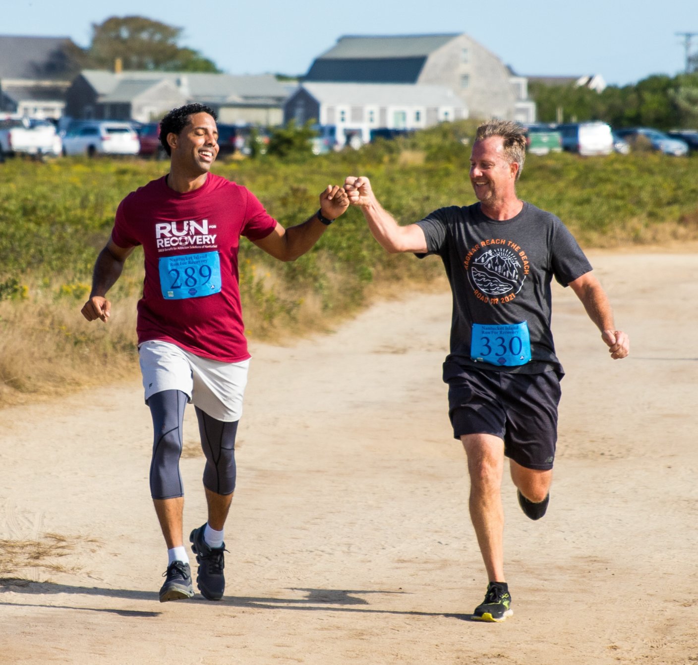 Sunday's Run for Recovery benefited Addiction Solutions of Nantucket.