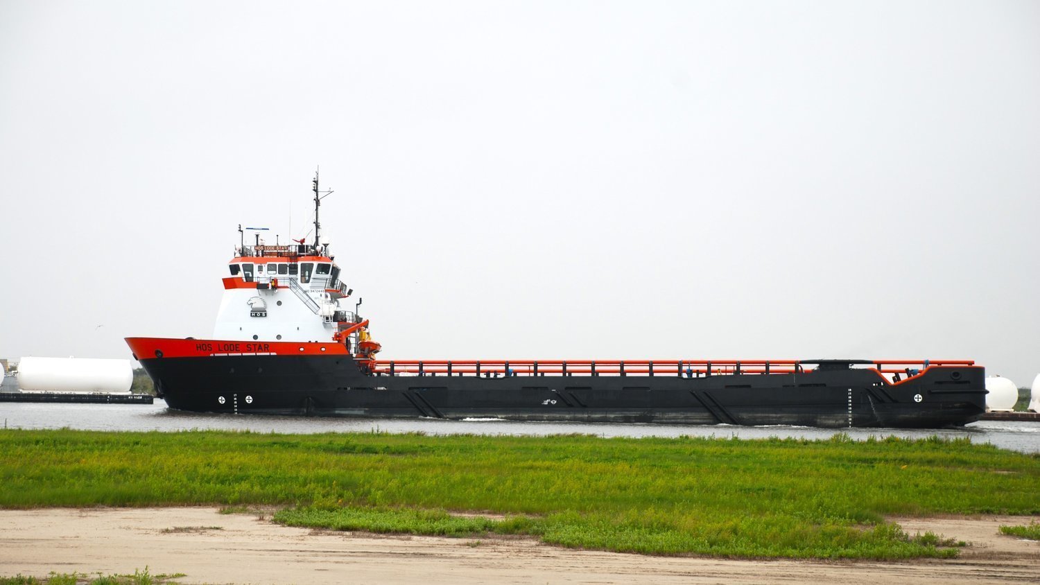 The Steamship Authority is purchasing two offshore supply vessels, including the HOS Lode Star, above, from a Louisiana company to replace its freight boats M/V Katama and M/V Gay Head.