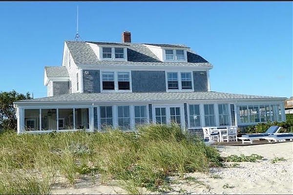The beachfront property at 63 and 63-1/2 Hulbert Ave. sold for $33 million Monday.