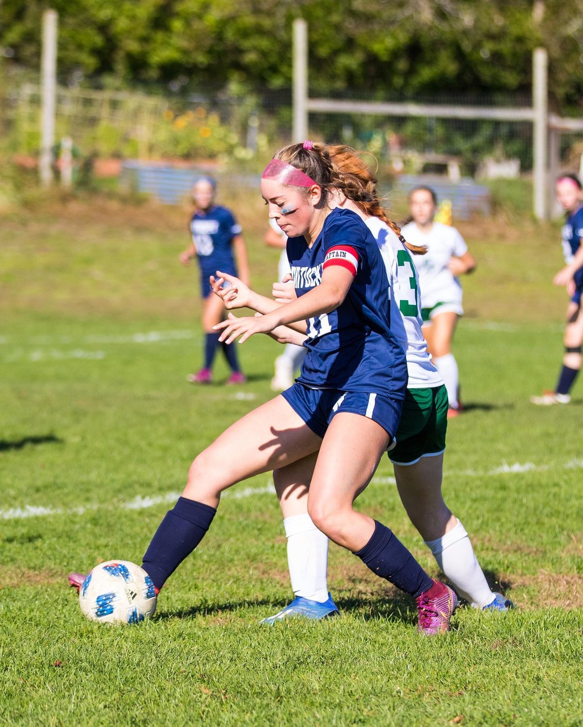 The girls soccer team fell 5-0 to Sturgis West homecoming Saturday.