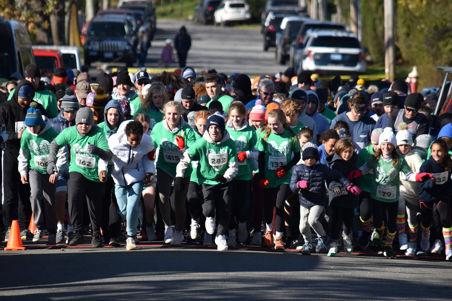Sunday's eighth annual Run for Robin at the Sconset Casino drew about 700 runners and walkers.