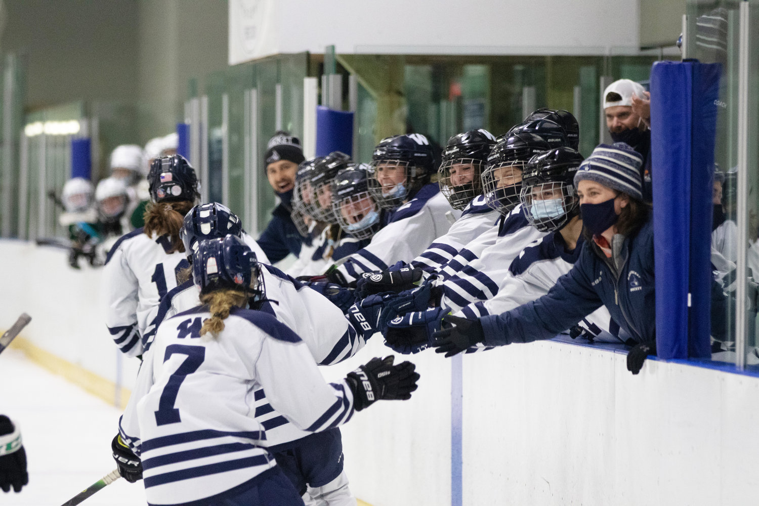 The girls hockey team has raised the bar in each of its first four seasons as a varsity program.