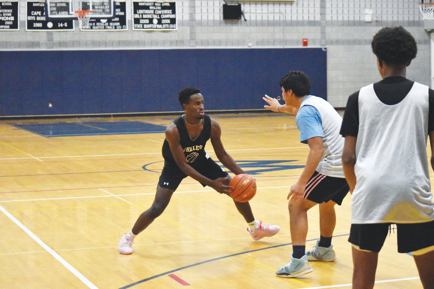 Jayquan Francis (left) is expected to be a key member of the Whalers’ offensive attack this season.