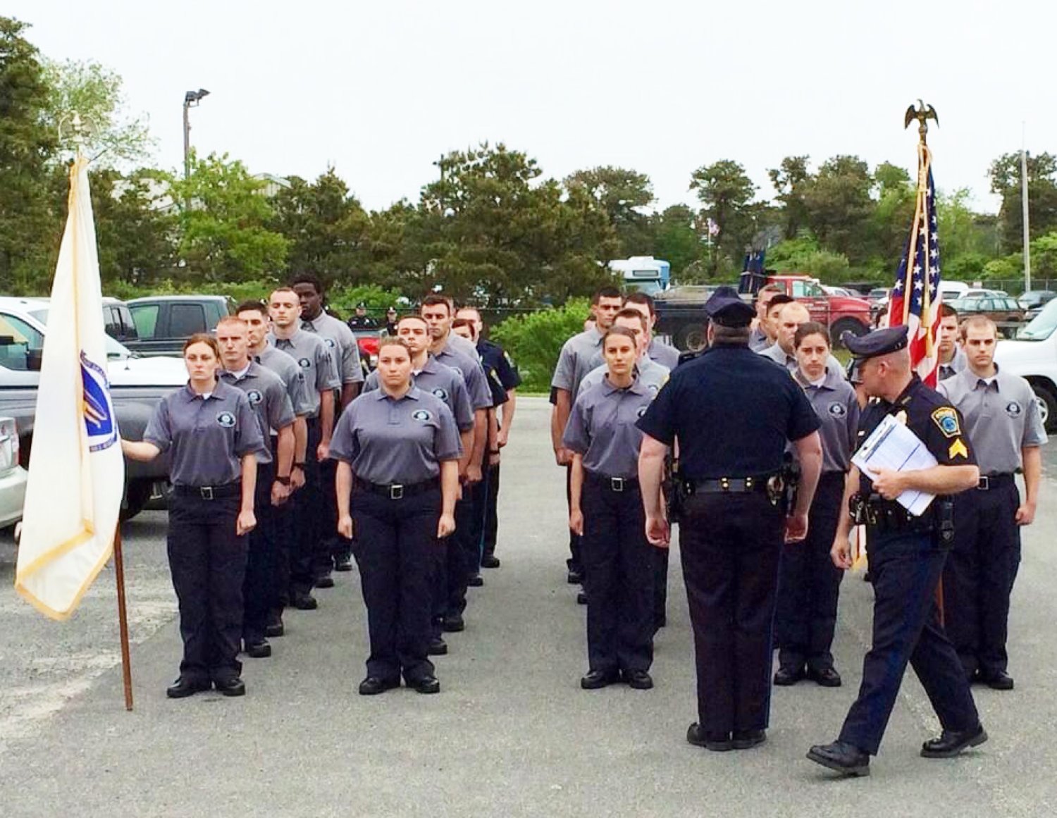 Nantucket community service summer officers.