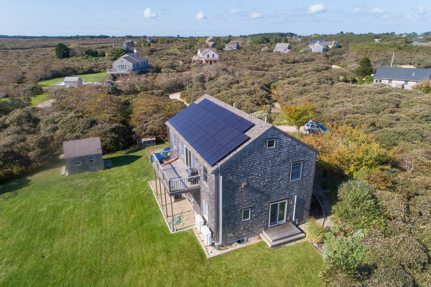 An ACK Smart Energy solar installation on a Cliff Road property.