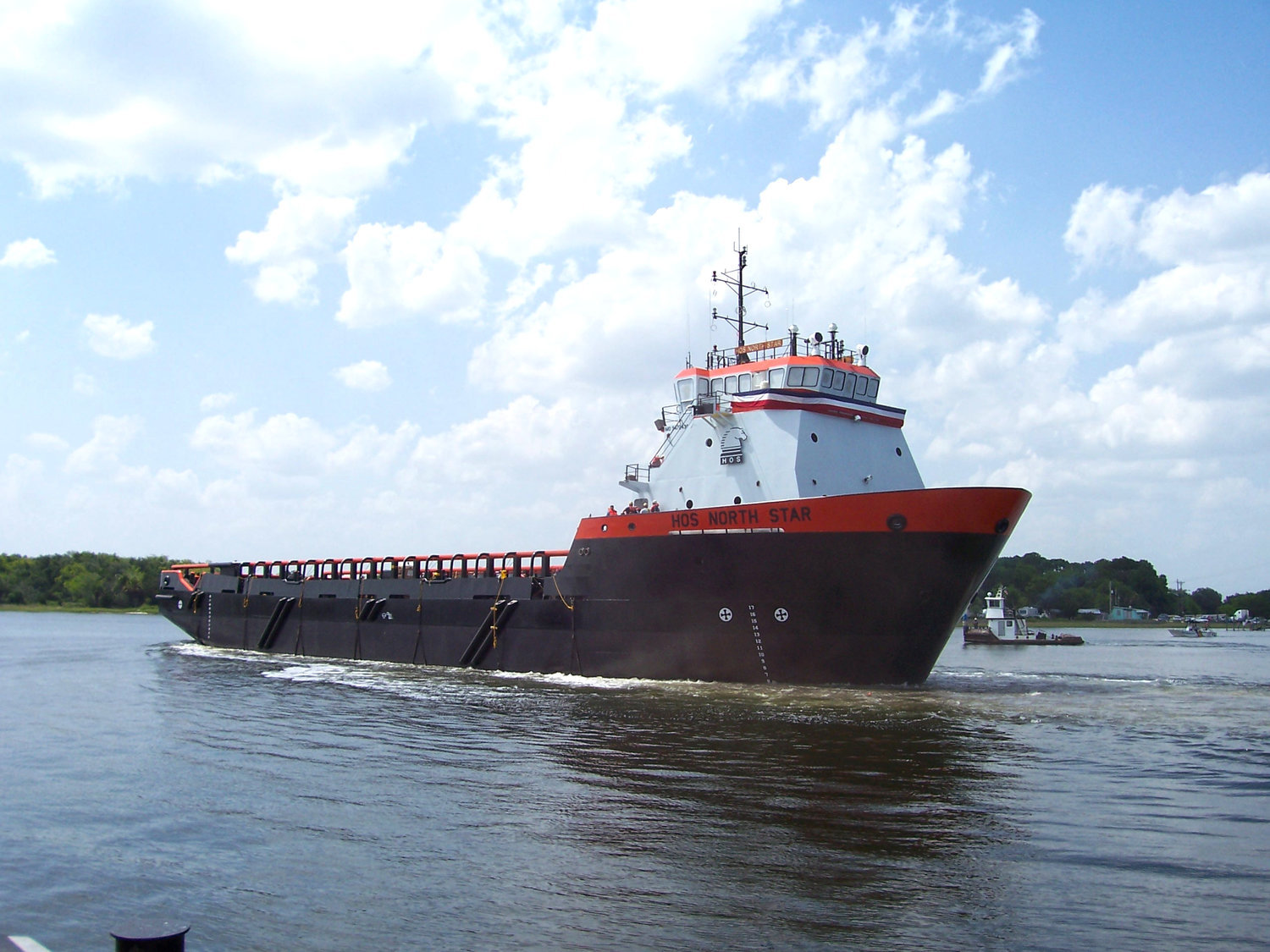 The Steamship Authority purchased the offshore supply vessel North Star to convert it into a freight boat.