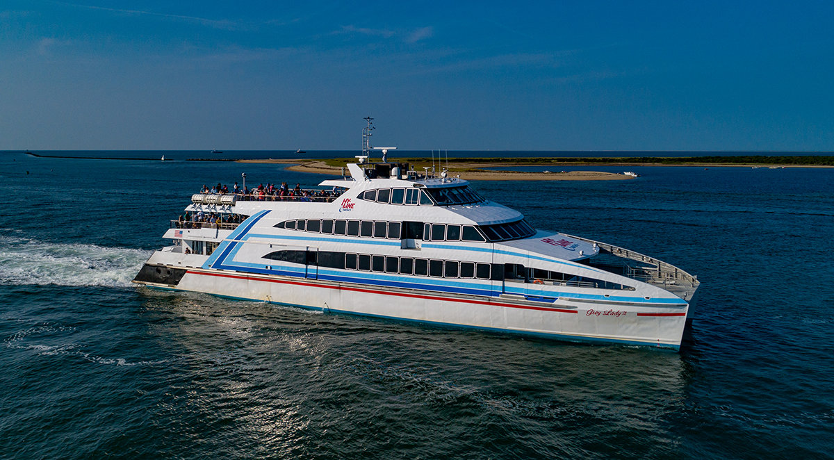 Hy-Line Cruises’ Grey Lady IV fast ferry.