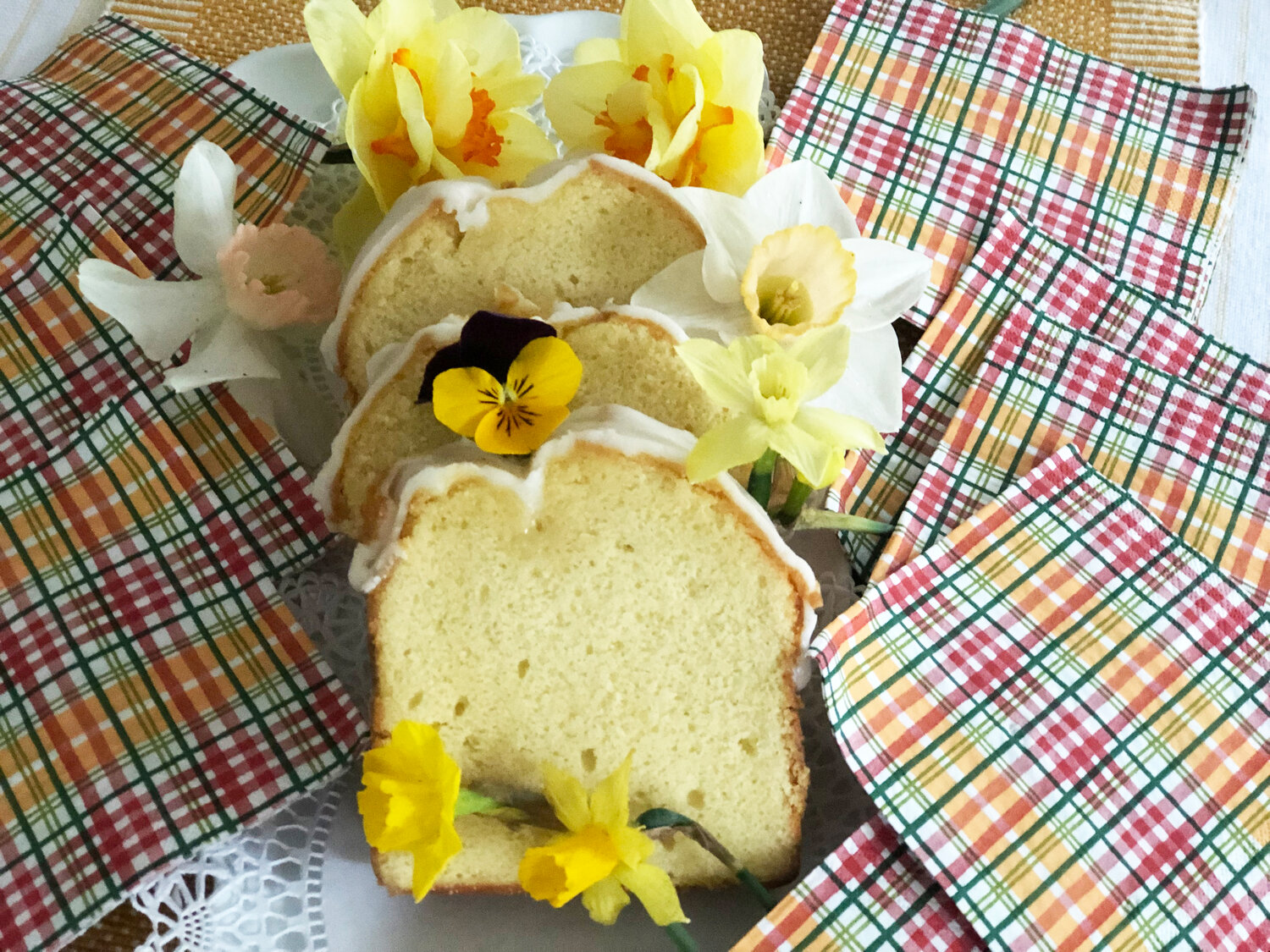 Starbucks-Inspired Lemon Loaf is infused with vibrant lemon flavor and is a delicious way to end a Daffodil Weekend picnic.