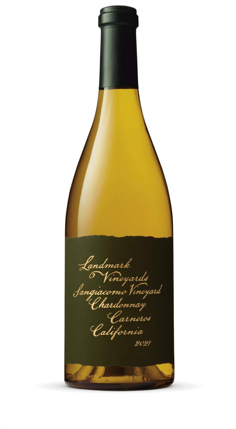 2021 Chardonnay Sangiacomo Vineyard, Landmark Vineyards, Carneros Sonoma, Calif.