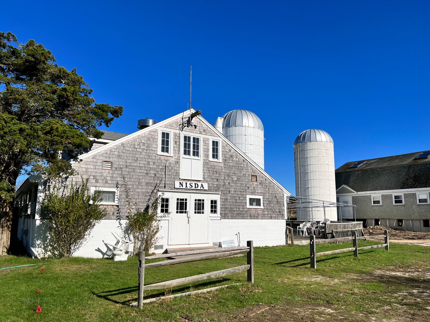 The Nantucket Island School of Design and the Arts’ barns and silos have been restored through grant funding from the Community Preservation Committee.
