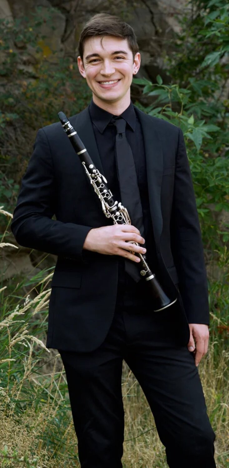 Clarinetist Nick Davies