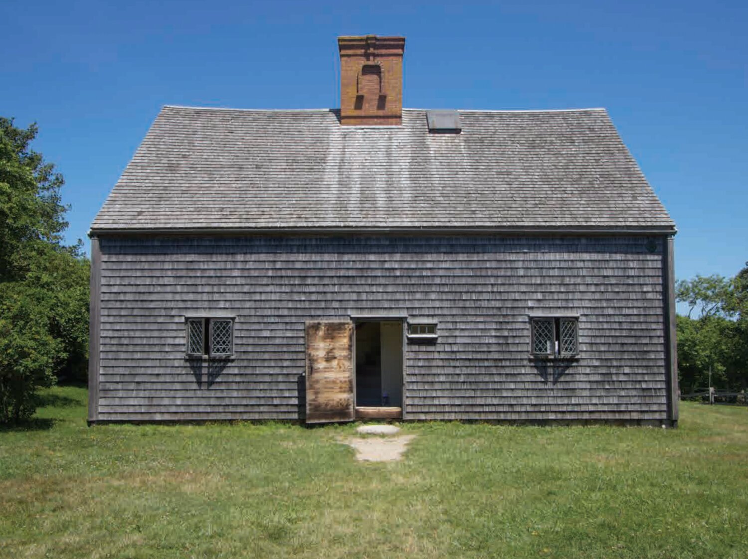 The Jethro Coffin House, also known as Nantucket’s Oldest House, on Sunset Hill.