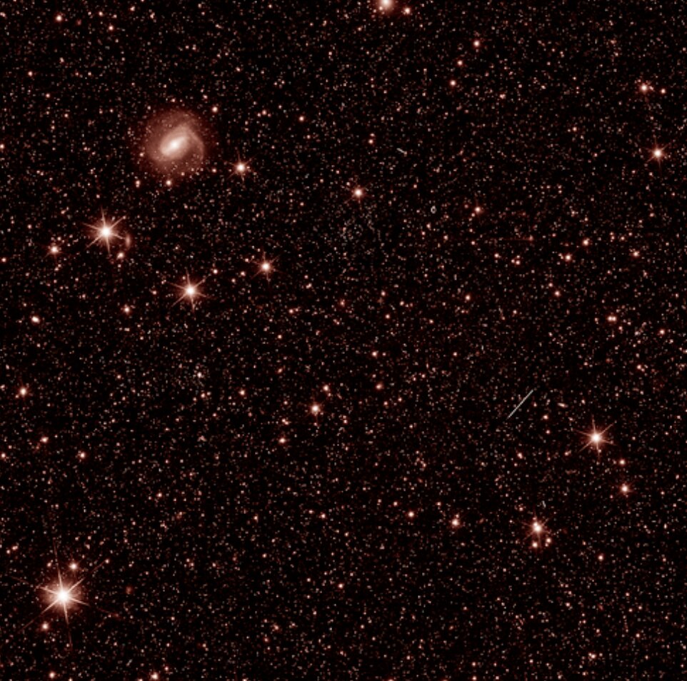 Early test images captured with the Euclid Space Telescope.