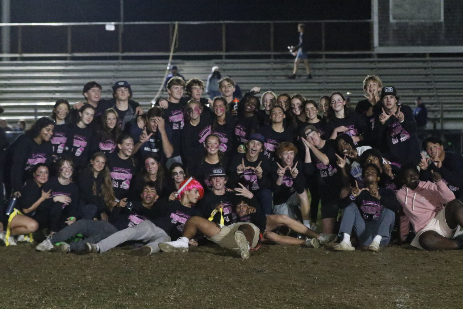 The seniors beat the juniors in Thursday's Powder Puff flag football game, marking the beginning of Homecoming Weekend.