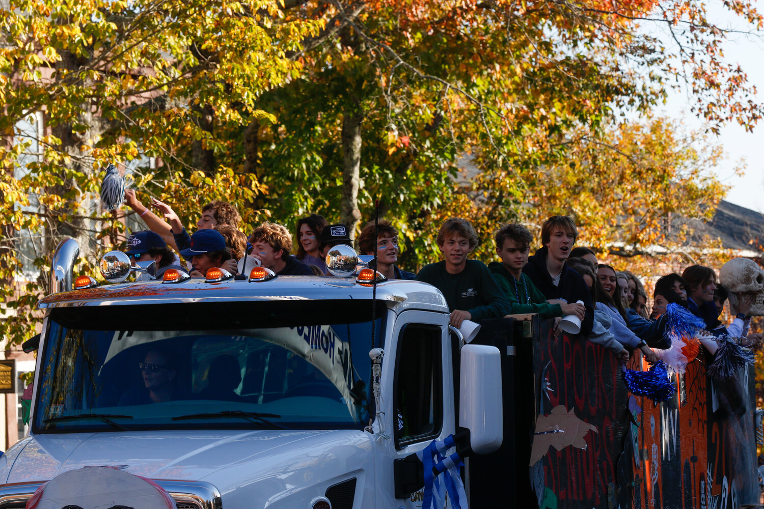 The annual Homecoming parade was held Saturday morning.