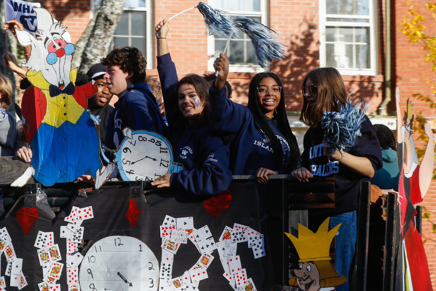 The annual Homecoming parade was held Saturday morning.