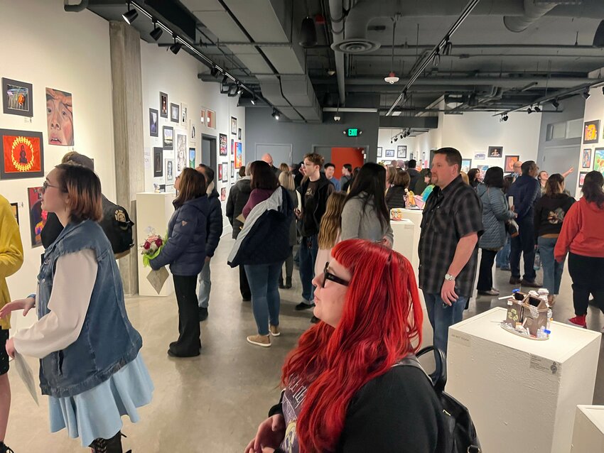 The work of 2024 Scholastic Art Awards Regional winners are on display at Schack Art Center in Everett.