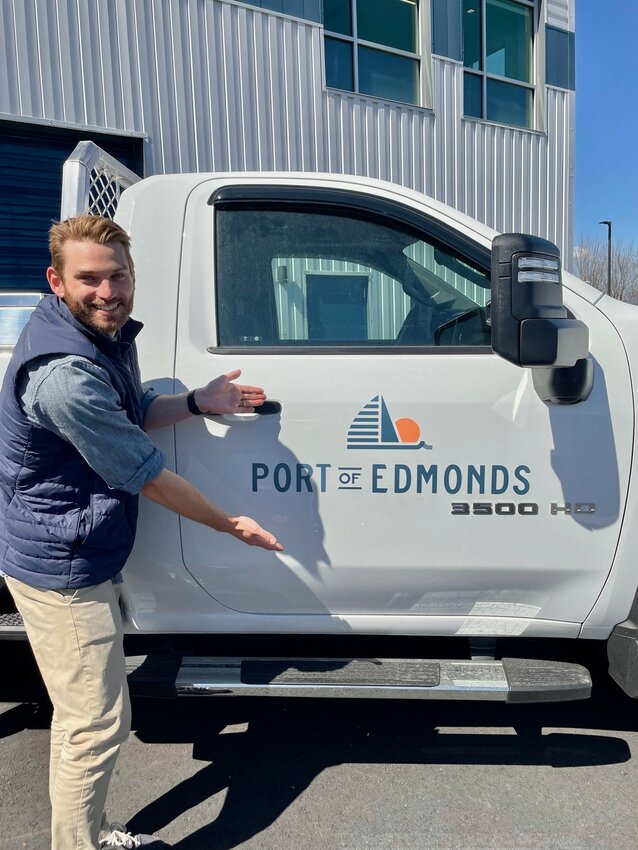 The new Port of Edmonds logo.