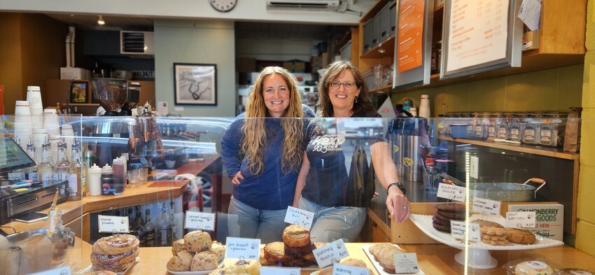 Amy Siegel, the new owner of Walnut Street Coffee in Edmonds.