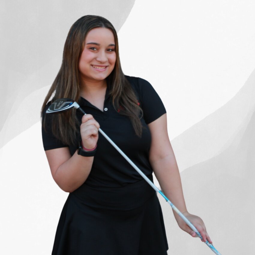 Megan Cisneros - Girls Golf (Photo courtesy AMHS)