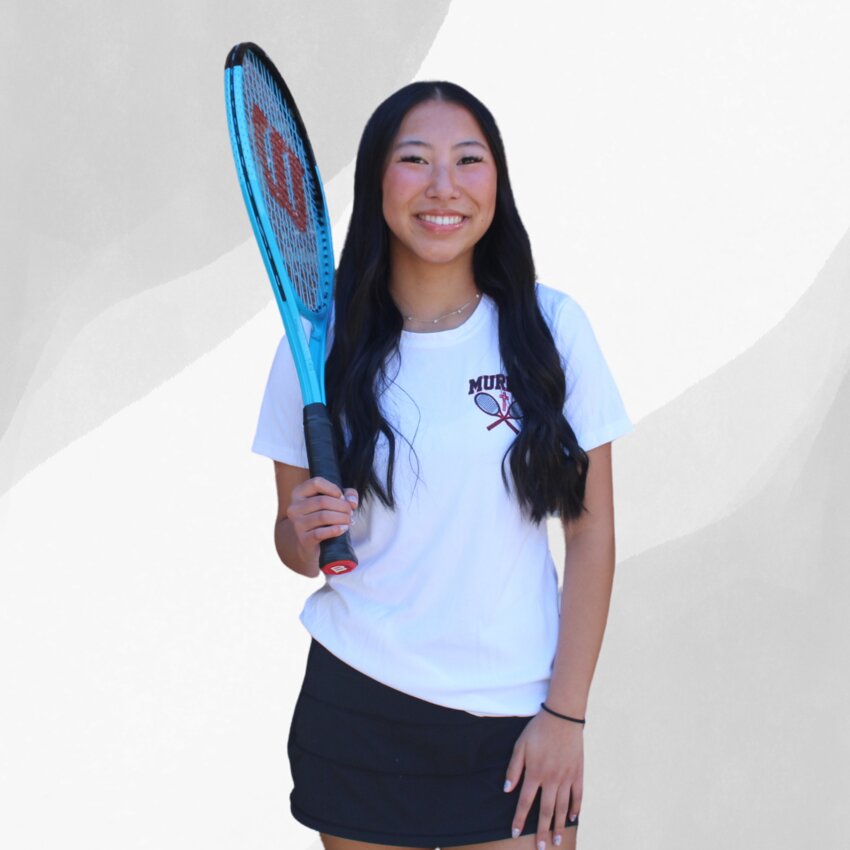 Shan Camarillo - Girls Tennis (Photo courtesy AMHS)