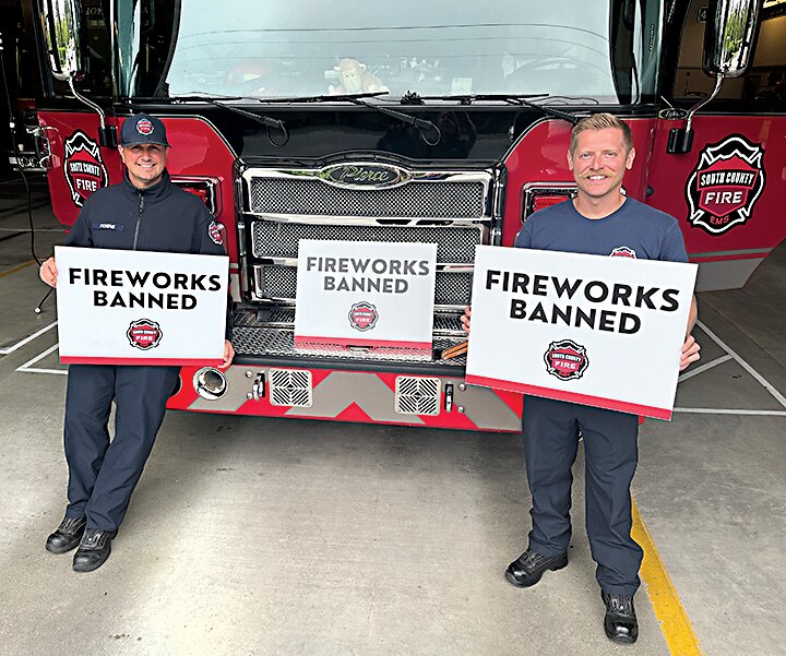 You can get your signs at the Edmonds and Mill Creek fire stations, among others. (Photo courtesy South County Fire)