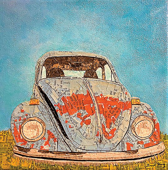 Brandi Young’s “Vintage” is one of the many works on display at Gallery North. (Photo courtesy Gallery North)