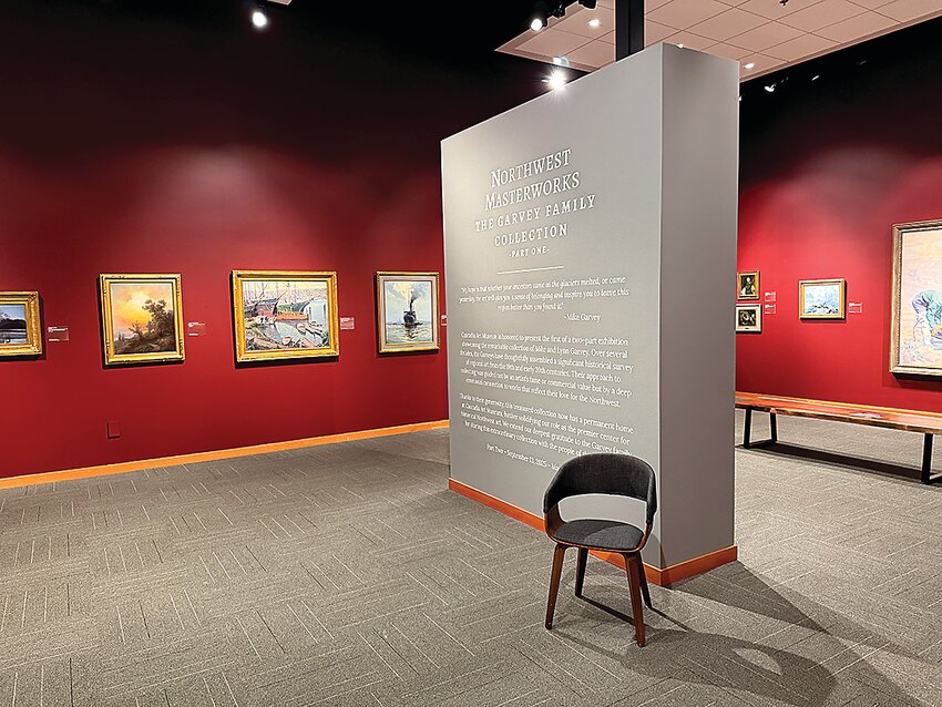Cascadia Art Museum presents “Northwest Master-
works – The Garvey Family Collection." (Photo courtesy Maria A. Montalvo)
