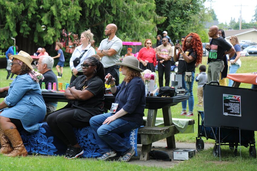Snohomish County NAACP event at Martha Lake. (Photo courtesy Chuck Wright)