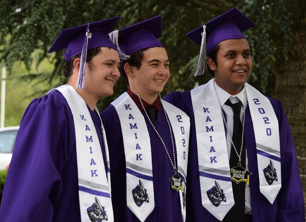 Three cheers for Kamiak's Class of 2020 Kamiak graduation parade