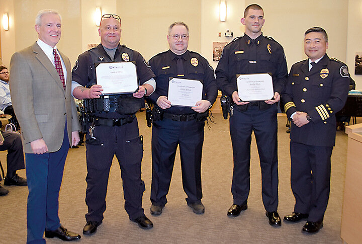 City Spotlights Firefighter Police Officers Mukilteo Beacon