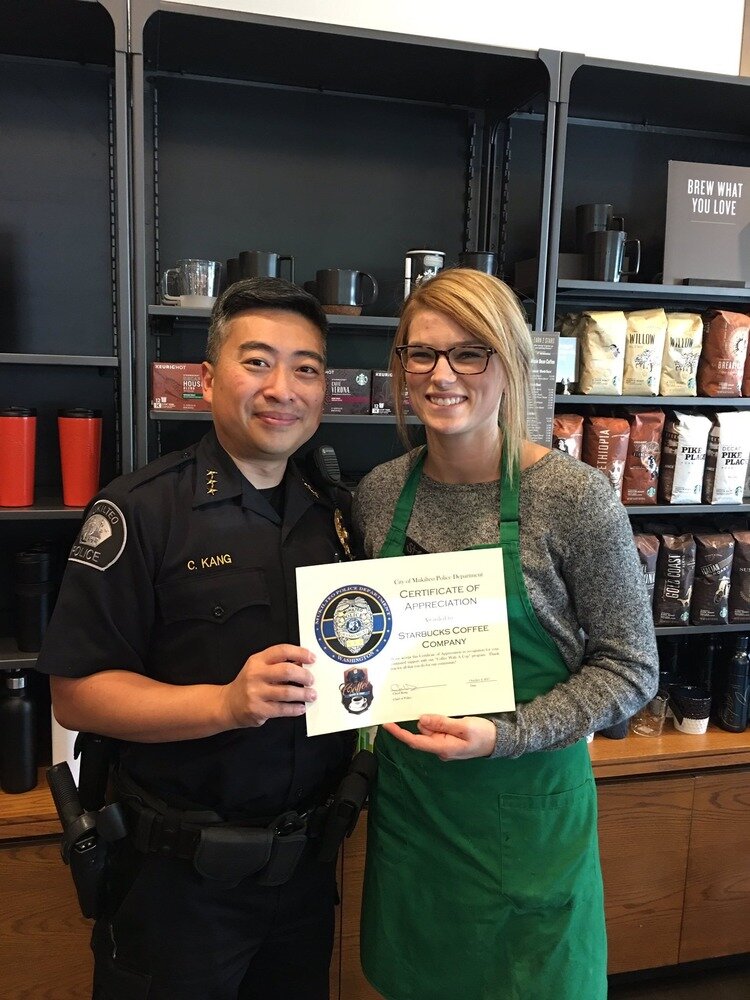 Have Coffee With A Cop On Oct 5 At Starbucks Edmonds Beacon