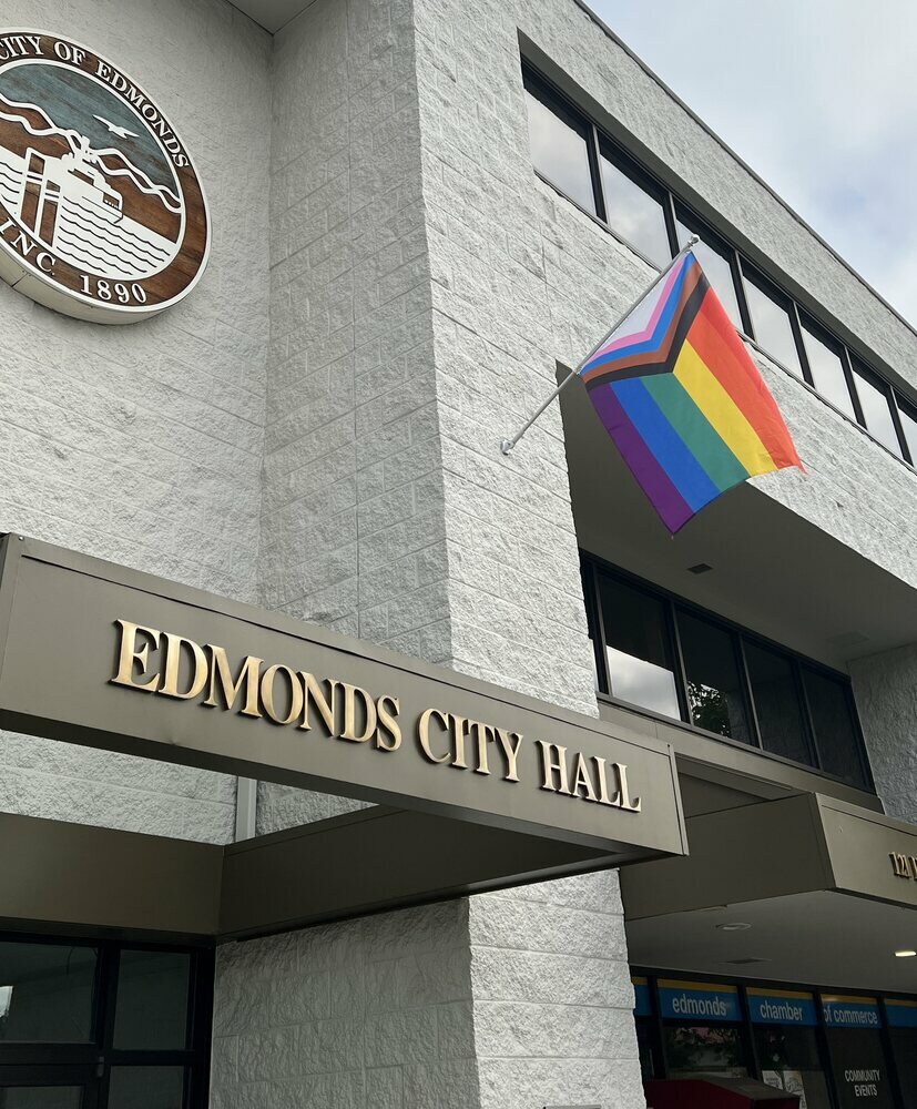 Pride Month recognized at Edmonds City Hall Edmonds Beacon