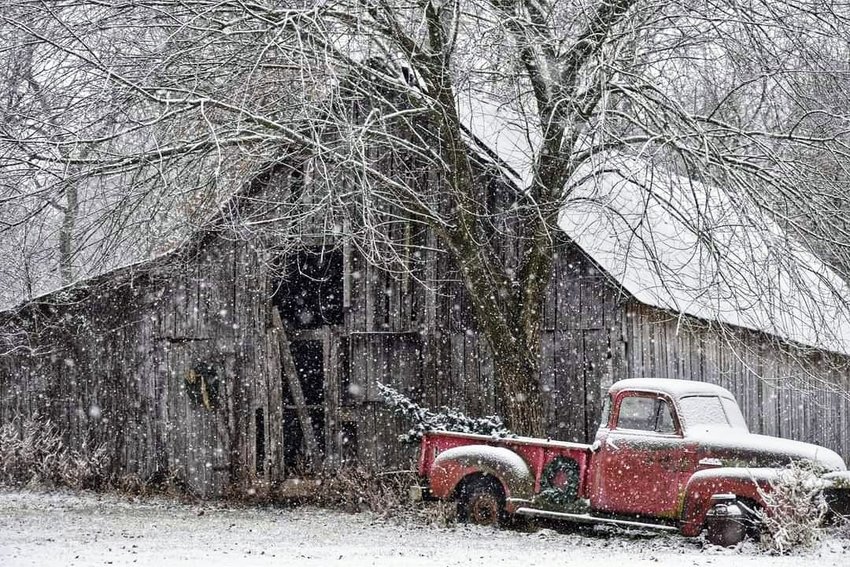 Nature&rsquo;s artistic sense was on display this weekend, as frosty brushstrokes Saturday, Jan. 15, put the finishing touches on this nostalgic rural masterpiece.