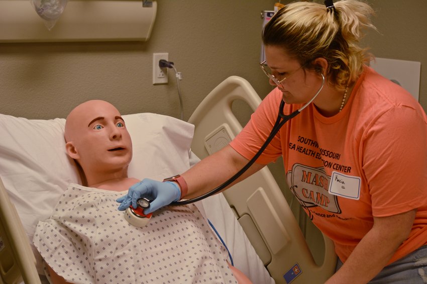 The artificial intelligence simulated patients, called Alex, could be programmed with many different health conditions for students to practice on.