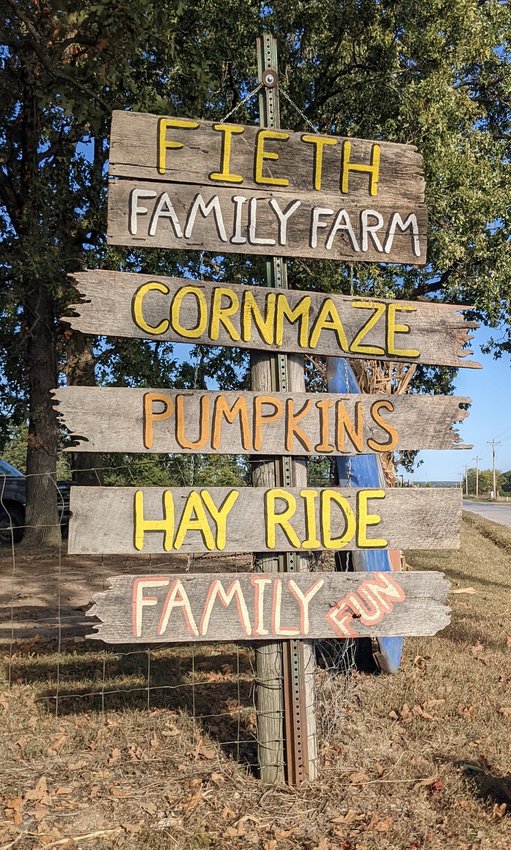 Fieth Family Farm features many fall activities, like outdoor games, inflatables, mazes, and more.